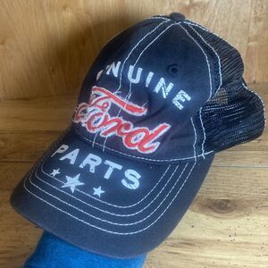 Navy Blue Adult SnapBack Vented Ford Parts Hat H3 Headwear‎